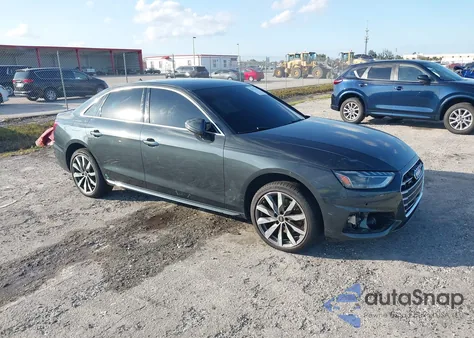 2021 Audi A4 Premium Plus 40 Tfsi Quattro S Tronic z USA, uszkodzony, nr VIN WAUBBAF40MN014909